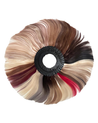 Farbring & Probesträhnen