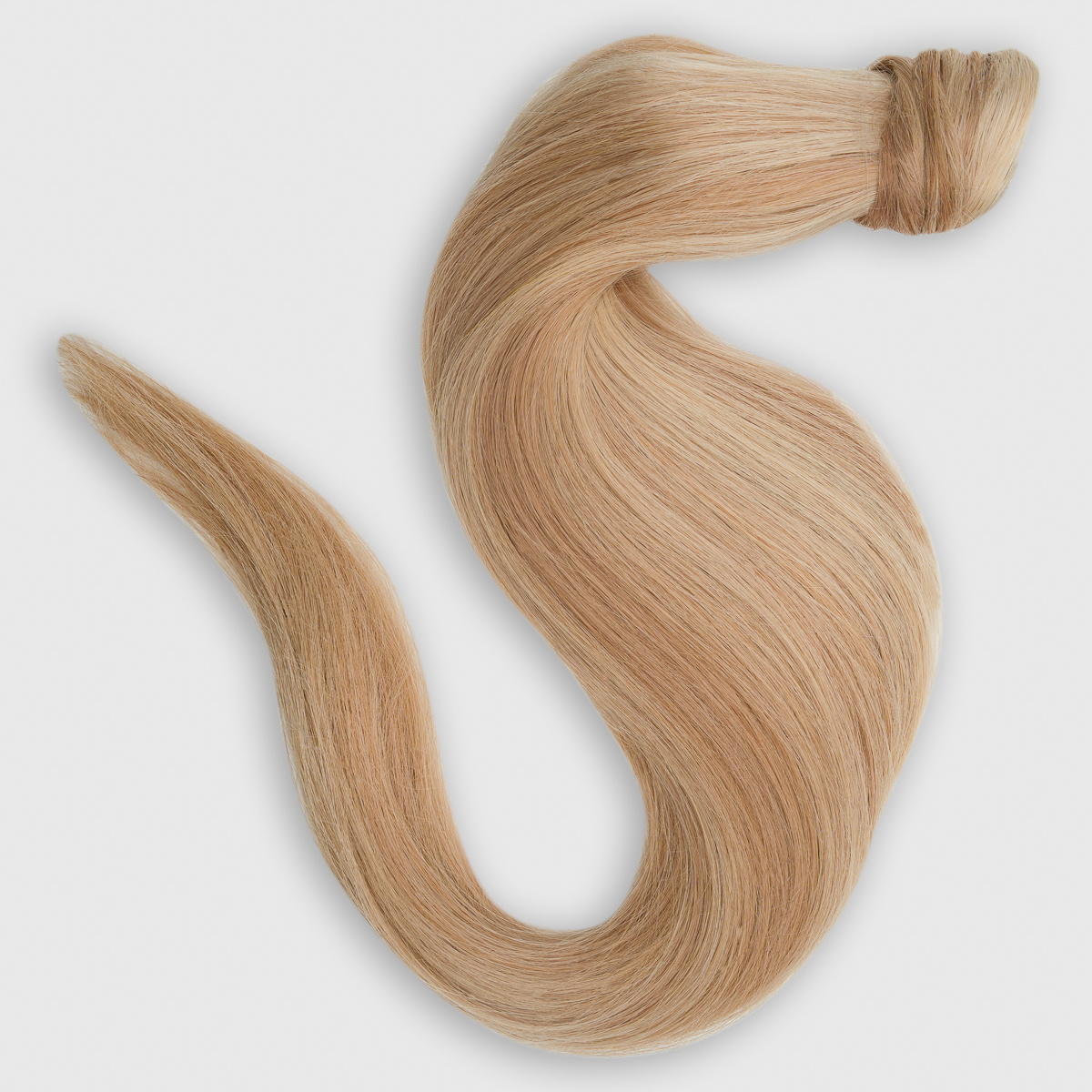 Vektorillustration einer Ponytail-Extension, die kreative Frisuren erm�glicht.