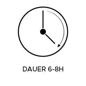 Schulungsdauer 6 bis 8 Stunden