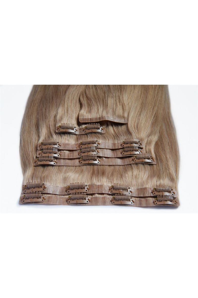Clip In Nahtlos Balayage 45 cm Farbe N° T4/20 [5 cm]
