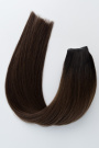Invisible Wefts Balayage 60 cm Farbe N° T1B/2 [5 cm] [60 g]