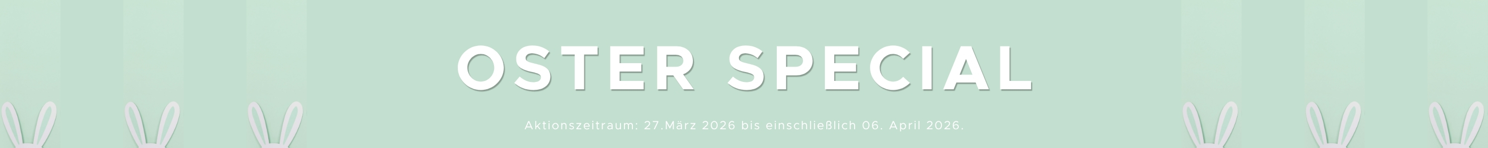 Oster Sale 15% auf ausgewählte Artikel.